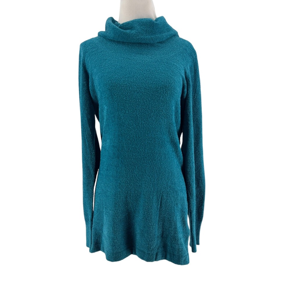 Exofficio Aquatic Irriestible Dolce Cowl Neck Long Sleeve Sweater Size Medium